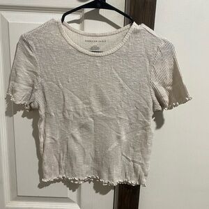 American Eagle white top